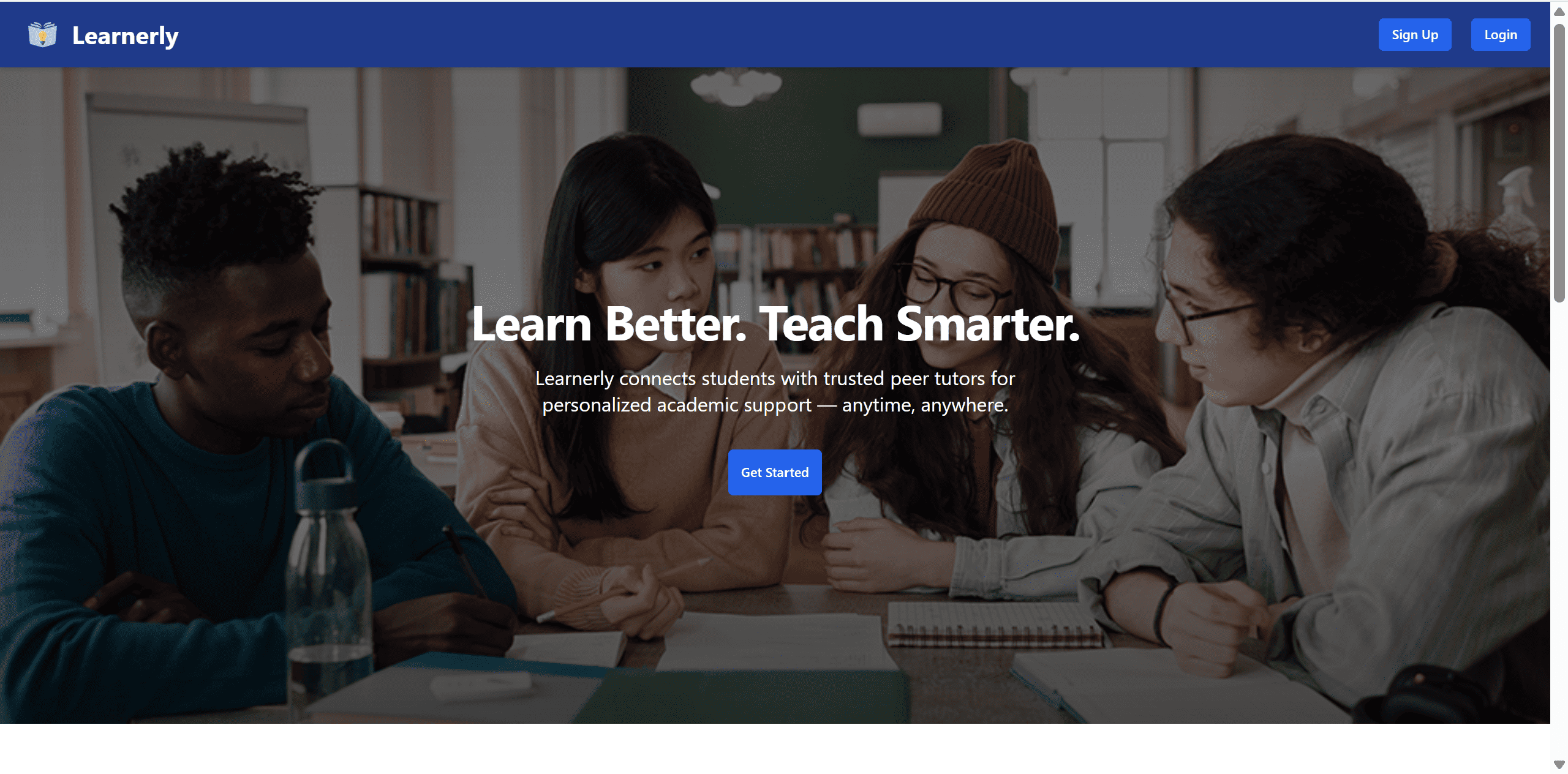 Learnerly: School Tutoring Platform