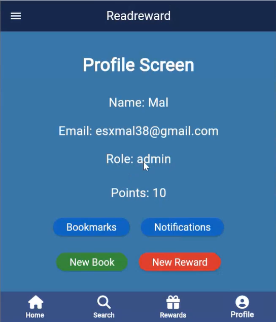 ReadReward: Interactive E-Book Reader screenshot 3