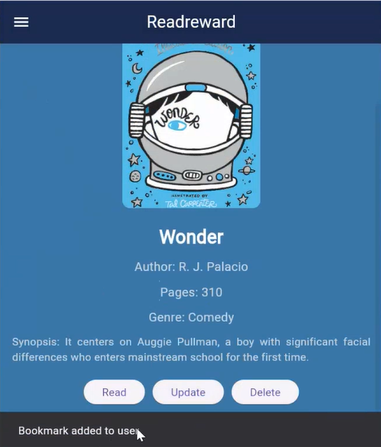 ReadReward: Interactive E-Book Reader screenshot 5